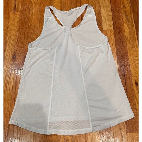 Sweaty Betty Tank Top Women's M White Racerback Workout Shirt Mesh Back Top - Picture 3 of 10